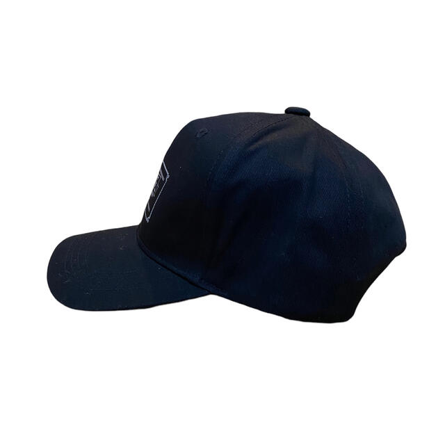 NEIGHBORHOOD(ネイバーフッド)のDrawing クラシックロゴ キャップ ネイバーフッド キムタク着 ブラック メンズの帽子(キャップ)の商品写真