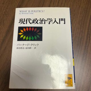 コウダンシャ(講談社)の現代政治学入門(その他)