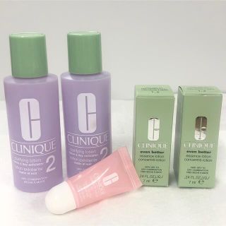 クリニーク(CLINIQUE)の【新品未使用】クリニーク クラリファイングローション2  セット(サンプル/トライアルキット)