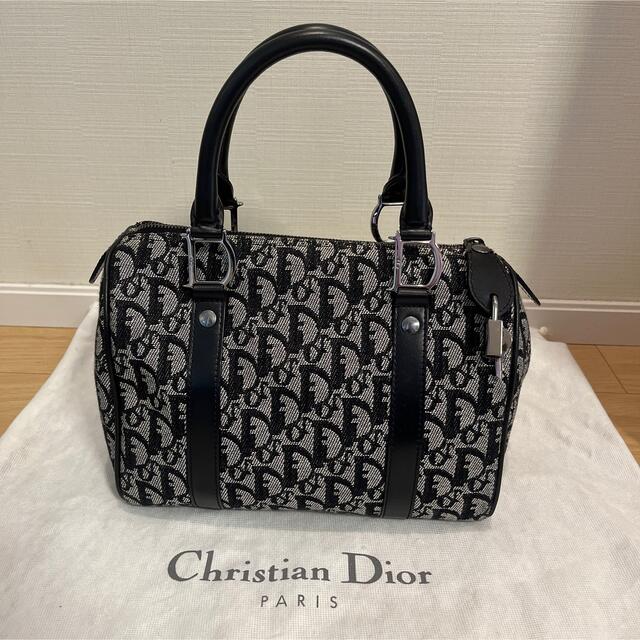 最新の激安 Christian Dior 美品 ディオール ミニボストン トロッター ボストンバッグ