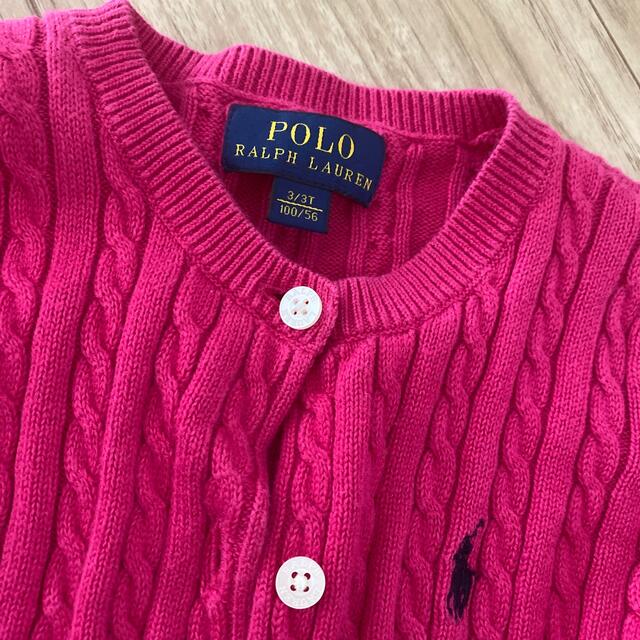 POLO RALPH LAUREN(ポロラルフローレン)のカーディガン　Ralph Lauren キッズ/ベビー/マタニティのキッズ服女の子用(90cm~)(カーディガン)の商品写真