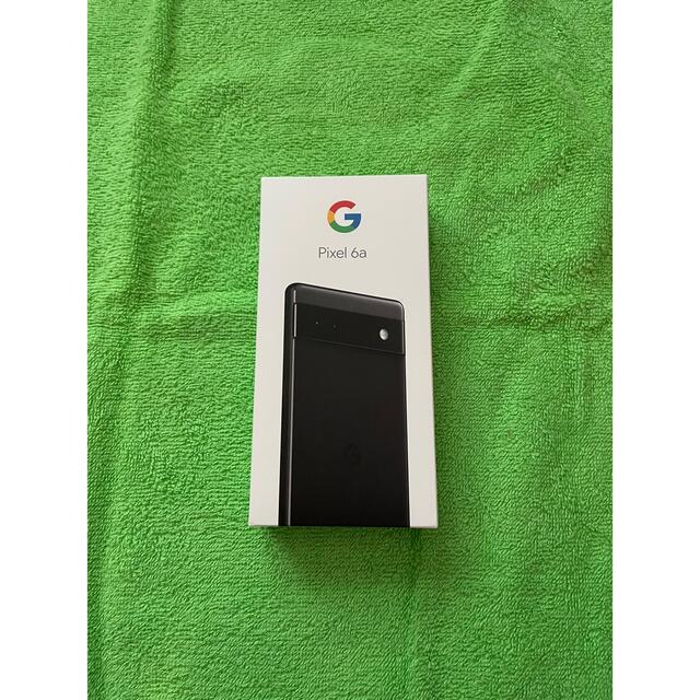 Google Pixel(グーグルピクセル)のGoogle Pixel 6a 128GB Charcoal  simフリー スマホ/家電/カメラのスマートフォン/携帯電話(スマートフォン本体)の商品写真