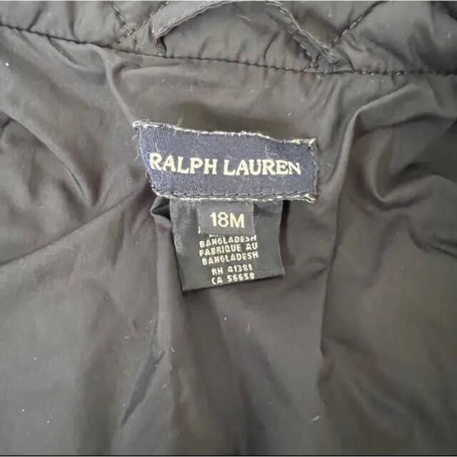 Ralph Lauren(ラルフローレン)のRalphLauren  キルティング　ジャケット　コート　 size 18M キッズ/ベビー/マタニティのベビー服(~85cm)(ジャケット/コート)の商品写真
