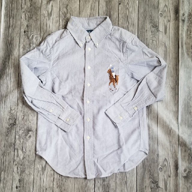 Ralph Lauren(ラルフローレン)のラルフローレンのシャツ140センチ キッズ/ベビー/マタニティのキッズ服男の子用(90cm~)(ブラウス)の商品写真