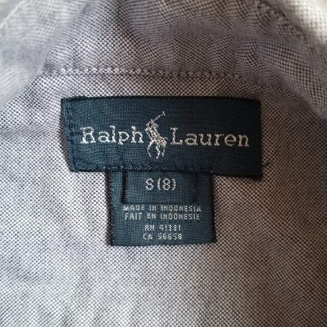 Ralph Lauren(ラルフローレン)のラルフローレンのシャツ140センチ キッズ/ベビー/マタニティのキッズ服男の子用(90cm~)(ブラウス)の商品写真