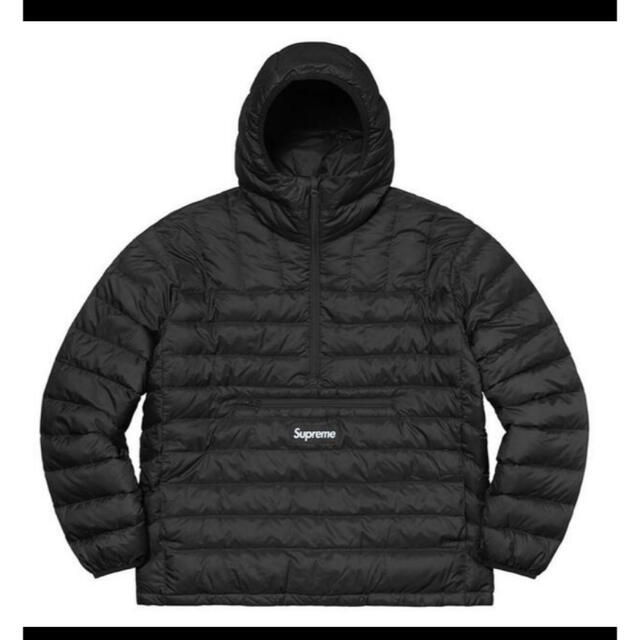 Micro Down Half Zip Hooded Pullover