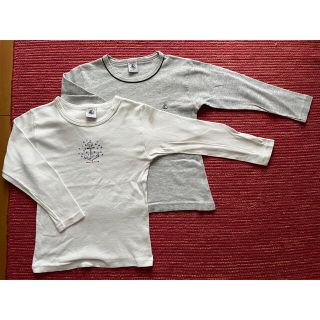 プチバトー(PETIT BATEAU)のPETIT BATEAU kids(プチバトー)長袖アンダーウエアセット(肌着)(下着)