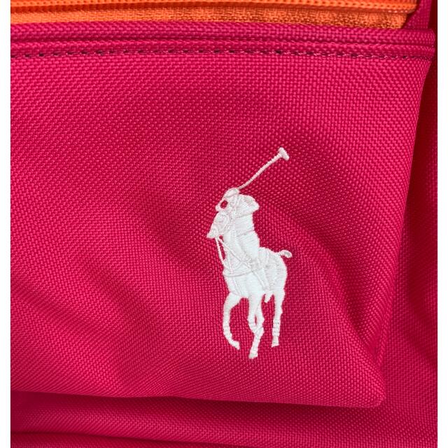 POLO RALPH LAUREN(ポロラルフローレン)のラルフローレン★子供用リュック★ピンク キッズ/ベビー/マタニティのこども用バッグ(リュックサック)の商品写真