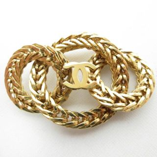 シャネル 金 ブローチ/コサージュの通販 56点 | CHANELのレディースを ...