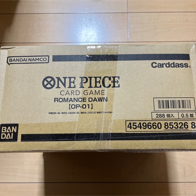 未開封1カートン ワンピース　ONE PIECE ROMANCE DAWNBox/デッキ/パック