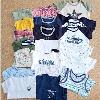 ブリーズ(BREEZE)のキッズ　男の子　まとめ売り　半袖　ハーフパンツ　長袖　肌着(Tシャツ/カットソー)