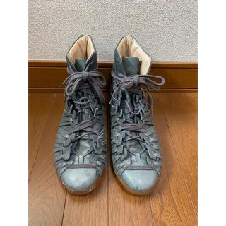 DAMIRDOMA ホース レザー ハイカット スニーカー