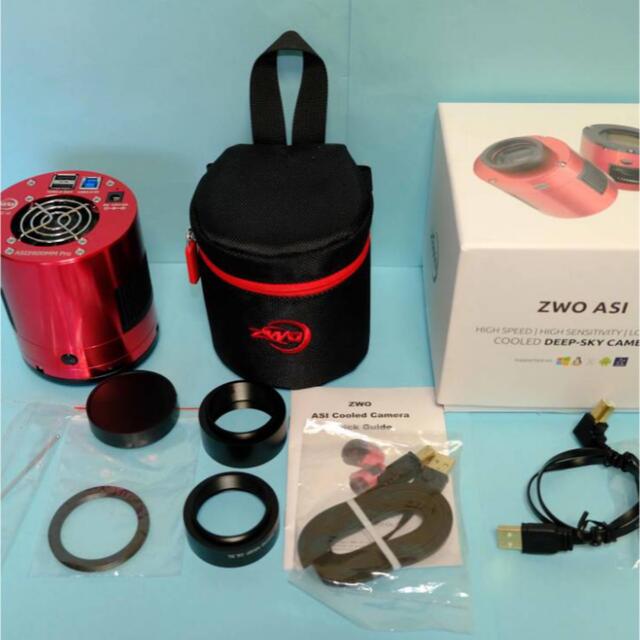 即納新作冷却CMOSカメラ ZWO ASI 2600MM PRO +ZWO EFWの通販 by gNaapjjjppj's shop｜ラクマフィルター 