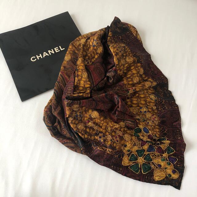 CHANEL ヴィンテージ　スカーフchanel