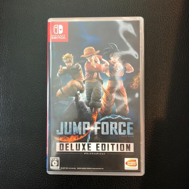 Nintendo Switch(ニンテンドースイッチ)のJUMP FORCE デラックスエディション Switch エンタメ/ホビーのゲームソフト/ゲーム機本体(家庭用ゲームソフト)の商品写真