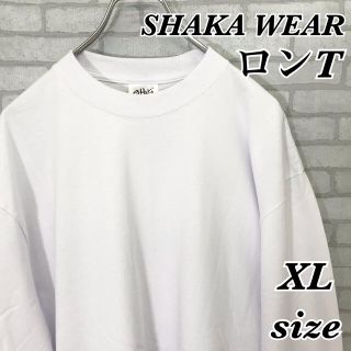 SHAKA WEAR ホワイト MAX HEAVYWEIGHT ロングTシャツ(Tシャツ/カットソー(七分/長袖))