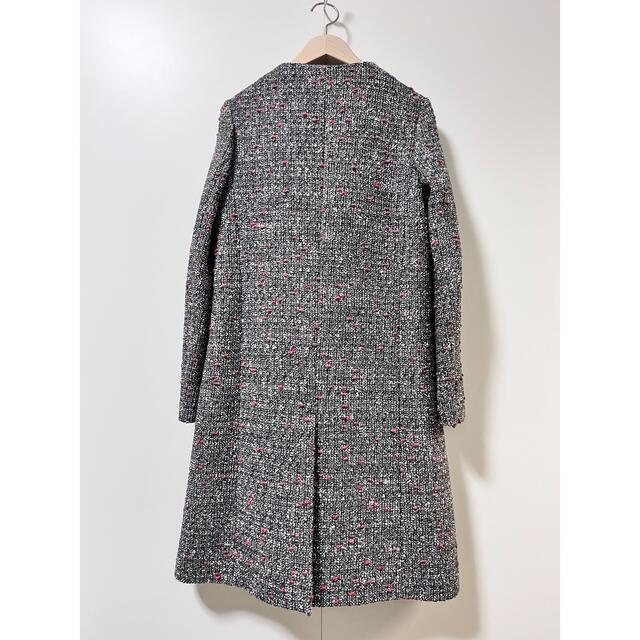オンライン限定商品】 Theory 19SS ノーカラーツイードコート chavinda