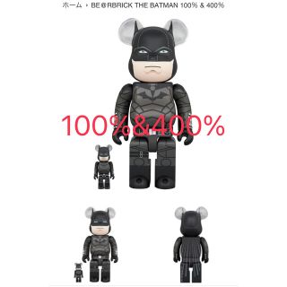 BE@RBRICK THE BATMAN 100% & 400%の通販 by shop|ラクマ