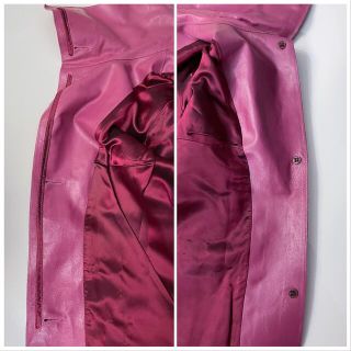 本革レザー ピンク イングランド製 レザージャケット 牛革 BLAKES
