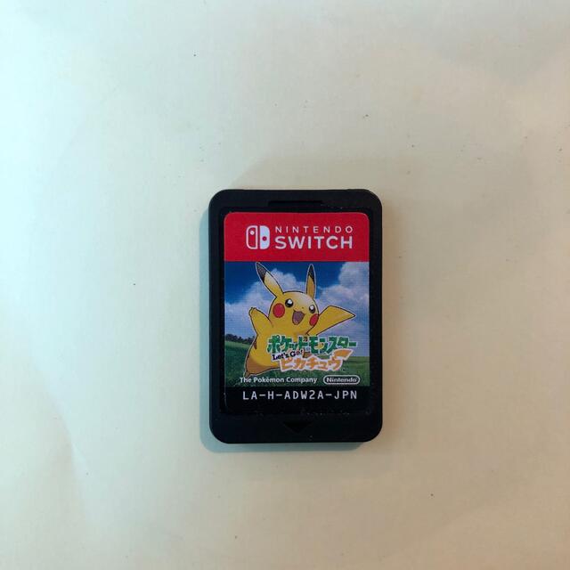 Nintendo Switch(ニンテンドースイッチ)のポケットモンスター ピカチュウ Switch エンタメ/ホビーのゲームソフト/ゲーム機本体(家庭用ゲームソフト)の商品写真