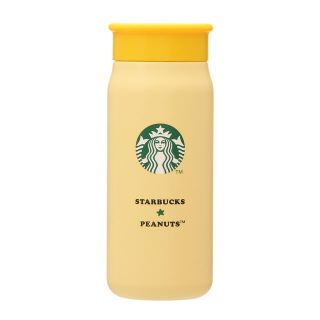 スターバックスコーヒー(Starbucks Coffee)のスタバ ステンレスミニボトル イエロー　355ml(タンブラー)