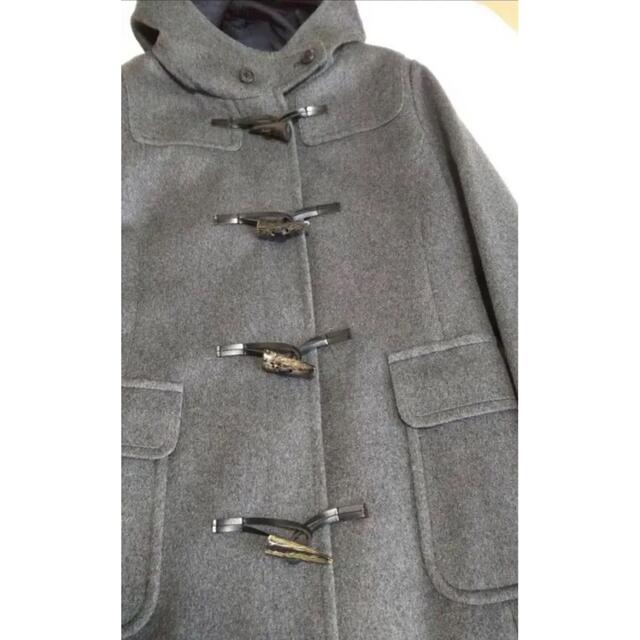 オールドイングランド カシミヤ100% ダッフルコート グレー www