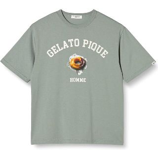 ジェラートピケ(gelato pique)の[ジェラート ピケ] 【HOMME】ドーナツロゴTシャツ(Tシャツ/カットソー(半袖/袖なし))