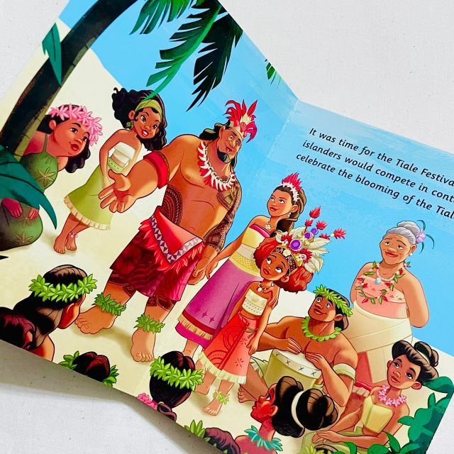新品/英語絵本 ディズニープリンセス 洋書 モアナと伝説の海 Moana