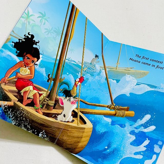 新品/英語絵本 ディズニープリンセス 洋書 モアナと伝説の海 Moana