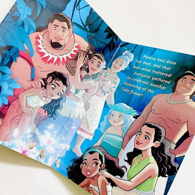 新品/英語絵本 ディズニープリンセス 洋書 モアナと伝説の海 Moana