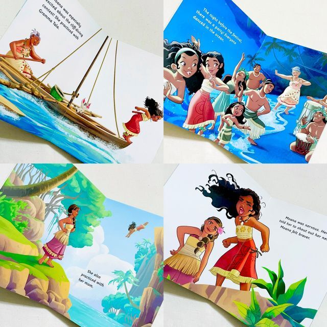 新品/英語絵本 ディズニープリンセス 洋書 モアナと伝説の海 Moana