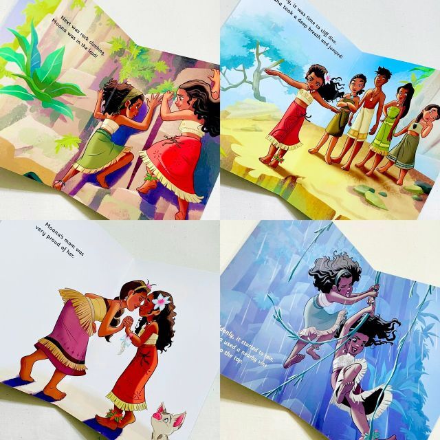新品/英語絵本 ディズニープリンセス 洋書 モアナと伝説の海 Moana