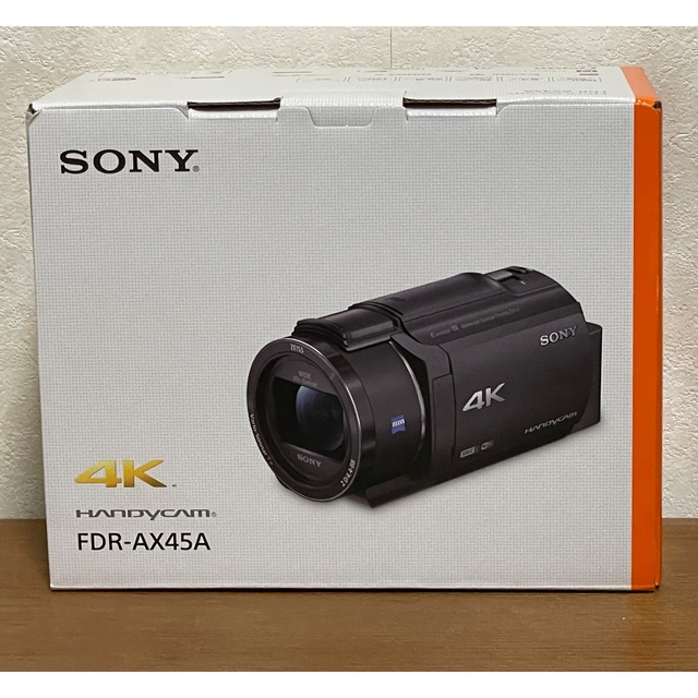 SONY(ソニー)のソニー SONY FDR-AX45A B デジタル4Kビデオカメラレコーダー スマホ/家電/カメラのカメラ(ビデオカメラ)の商品写真