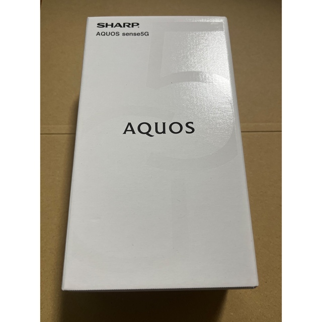 【新品未開封】AQUOS sense5G 64GB オリーブシルバー