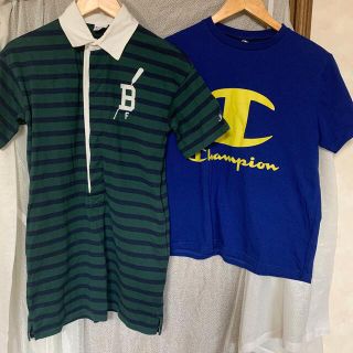 チャンピオン(Champion)のchampion ワンピース＆Tシャツセット(ひざ丈ワンピース)