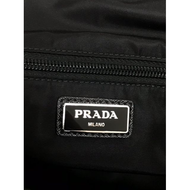 PRADA(プラダ)のプラダ★ 2WAYロゴプレートナイロンバックパックリュックトートバッグ メンズのバッグ(トートバッグ)の商品写真