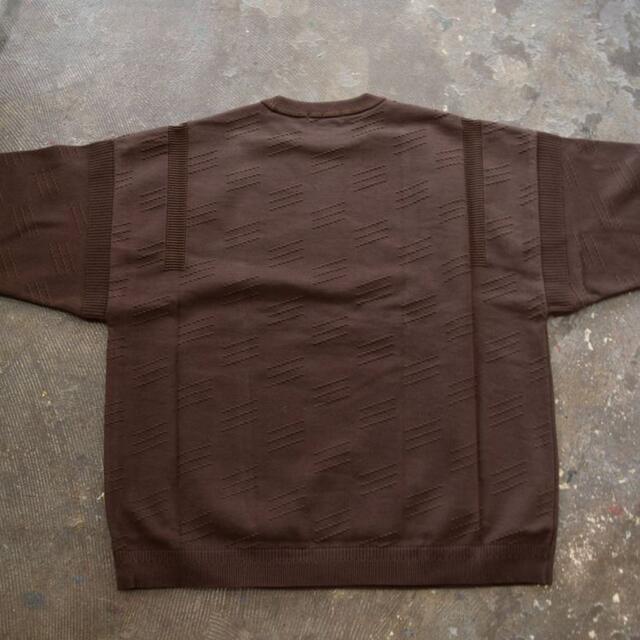 新品同様】yashiki Akikaze knit サイズ1 ブラウン 新品同様】yashiki Akikaze knit サイズ1 ブラウン