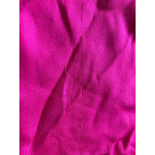 シルク　ピンク　ショール レディースのファッション小物(マフラー/ショール)の商品写真