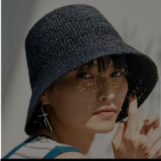 アメリヴィンテージ(Ameri VINTAGE)のAmeri VINTAGE  MEDI RAFFIA LADY HAT(麦わら帽子/ストローハット)