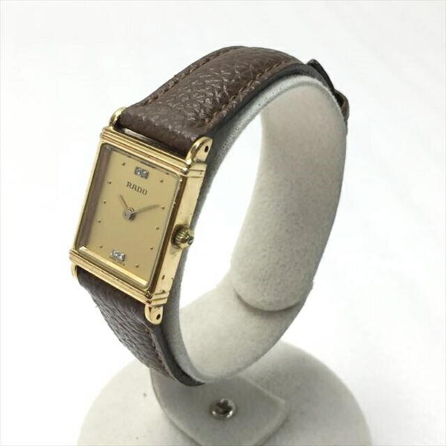 RADO - RADO ラドー クォーツ レディース 腕時計 204.5347.2 ゴールド RADO - RADO ラドー クォーツ レディース 腕時計 204.5347.2 ゴールド
