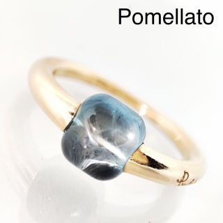 ポメラート(Pomellato)のPomellato マーマノンマーマ ブルートパーズ  750PG リング(リング(指輪))