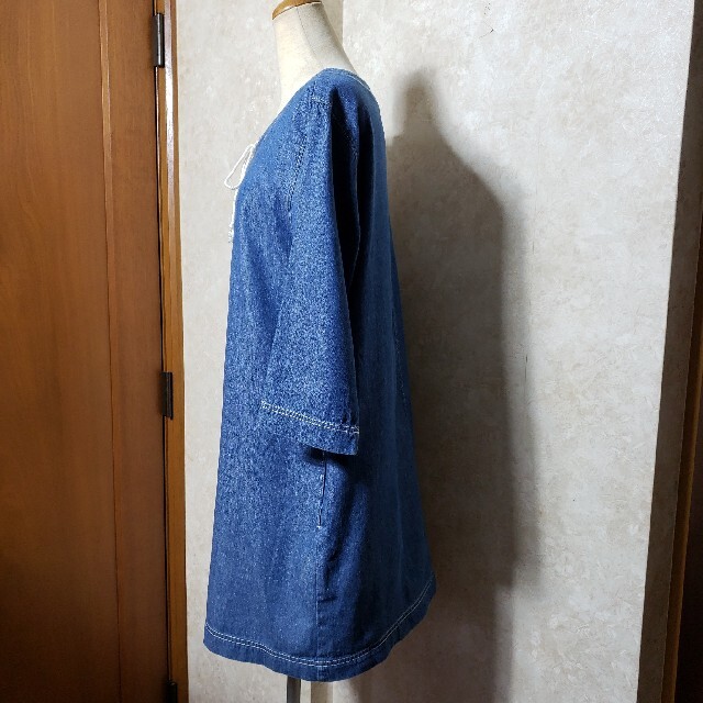 新品タグ付き】JUNKO SHIMADA デニムフラワー刺繍ワンピース 大阪店