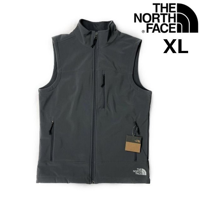 THE NORTH FACE(ザノースフェイス)のノースフェイス ベスト 裏起毛 US ソフトシェル(XL)グレー 180915 メンズのトップス(ベスト)の商品写真