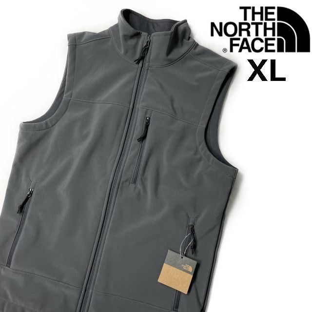 THE NORTH FACE(ザノースフェイス)のノースフェイス ベスト 裏起毛 US ソフトシェル(XL)グレー 180915 メンズのトップス(ベスト)の商品写真