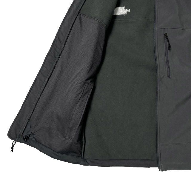 THE NORTH FACE(ザノースフェイス)のノースフェイス ベスト 裏起毛 US ソフトシェル(XL)グレー 180915 メンズのトップス(ベスト)の商品写真