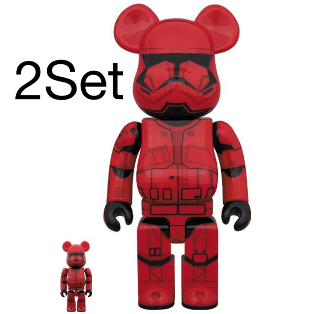 BE@RBRICK SITH TROOPER(TM) CHROME Ver.おもちゃ