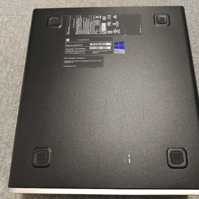 HP(ヒューレットパッカード)の🌟高速起動SSD+HDD🌟Prodesk 600 G3 スマホ/家電/カメラのPC/タブレット(デスクトップ型PC)の商品写真