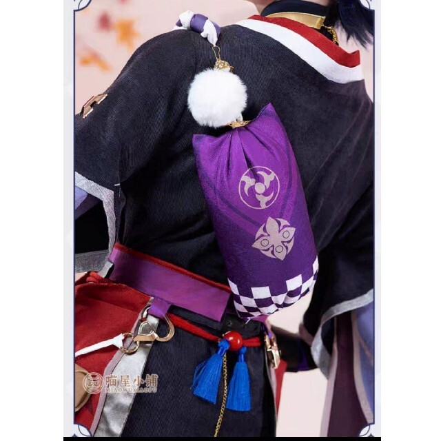 原神 散兵 スカラマシュ 猫屋小舗 コスプレ 衣装 帽子 黒 ウィッグの