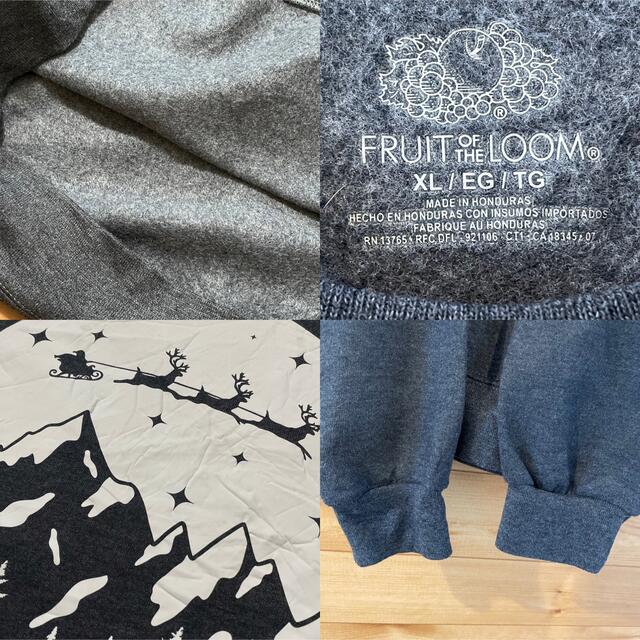 FRUIT OF THE LOOM(フルーツオブザルーム)の【FRUIT OF THE LOOM】スウェット サンタ XL ビッグサイズ メンズのトップス(スウェット)の商品写真