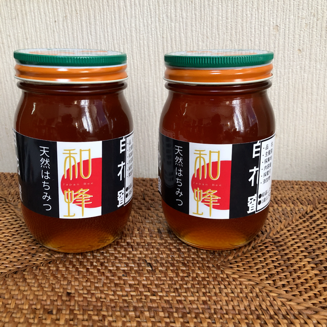日本蜜蜂　蜂蜜　600g  2瓶